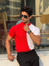 Edge Polo – Monochrome Red