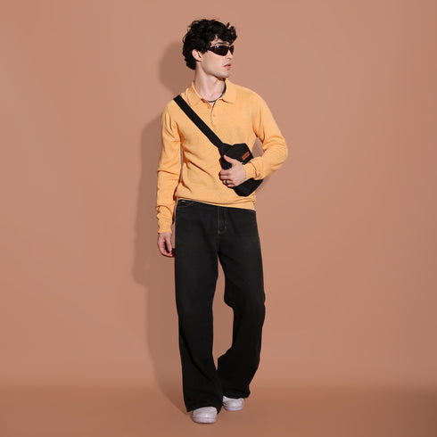 Golden-Hour Men Sweater