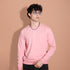 Sip Happens Men Sweatshirt – Baby Pink