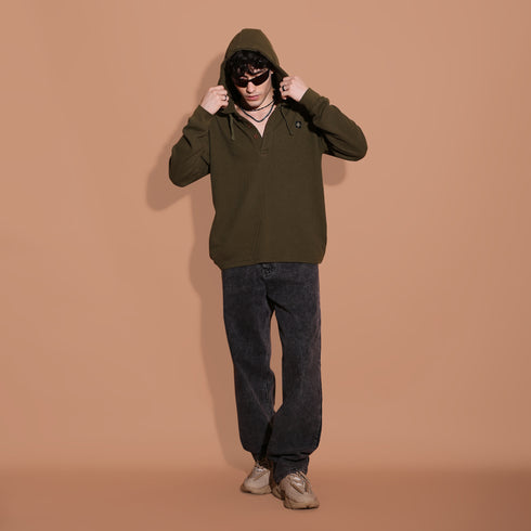 The Olive Waffle Men's Hoodie