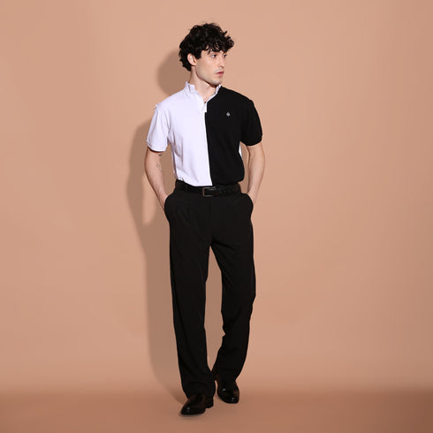 Edge Polo - Monochrome White