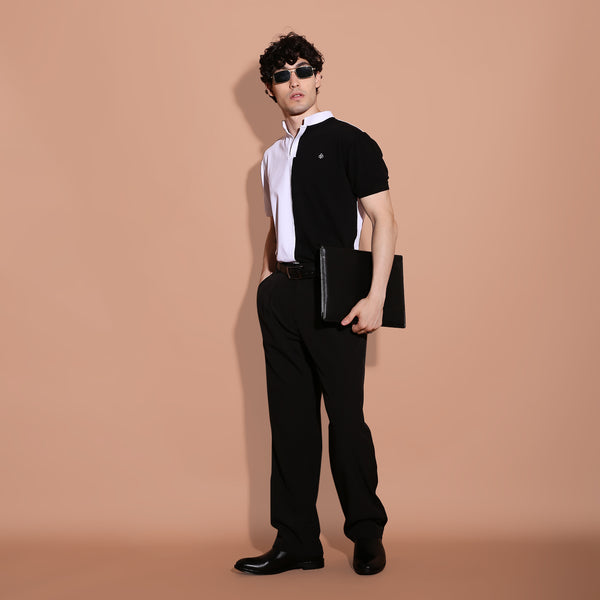 Edge Polo - Monochrome White