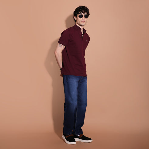 Edge Polo – Burgundy