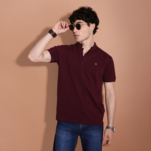 Edge Polo – Burgundy