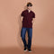 Edge Polo – Burgundy