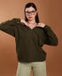 The Olive Waffle Women's Hoodie