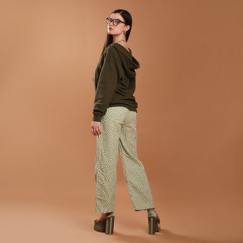 The Olive Waffle Women's Hoodie