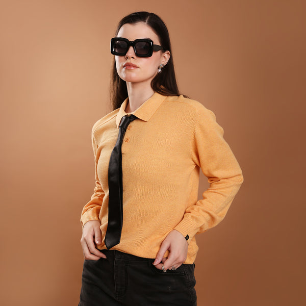 Golden-Hour Women Sweater