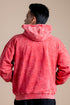 Vintage Wash Hoodie – Ember Red