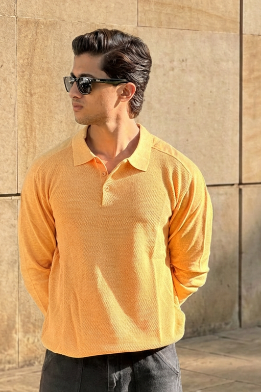 Golden-Hour Men Sweater