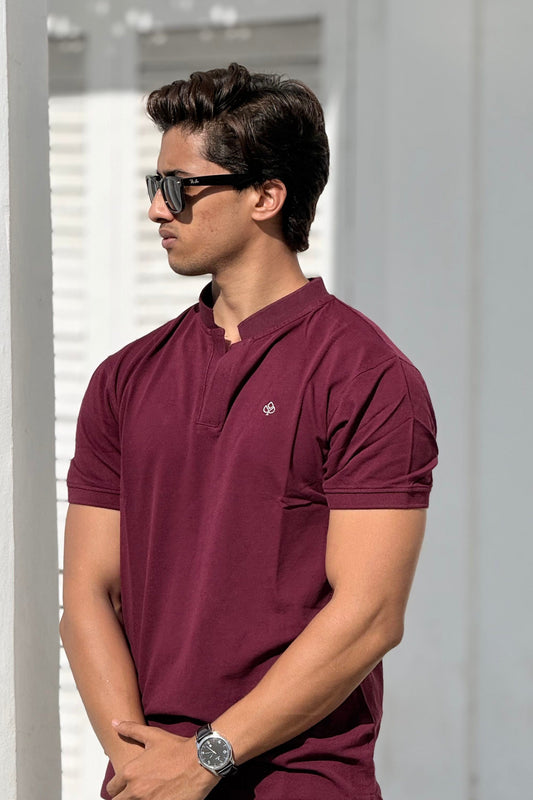 Edge Polo – Classic Burgundy