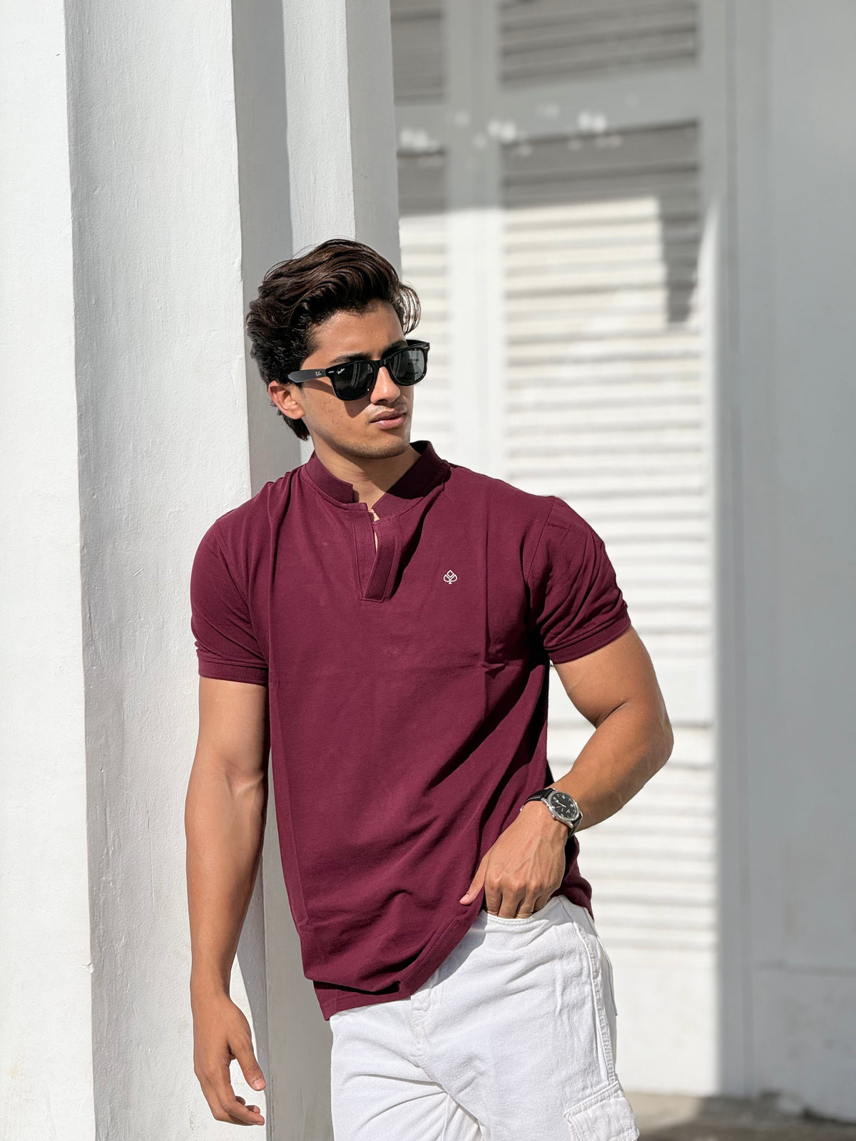 Edge Polo – Classic Burgundy