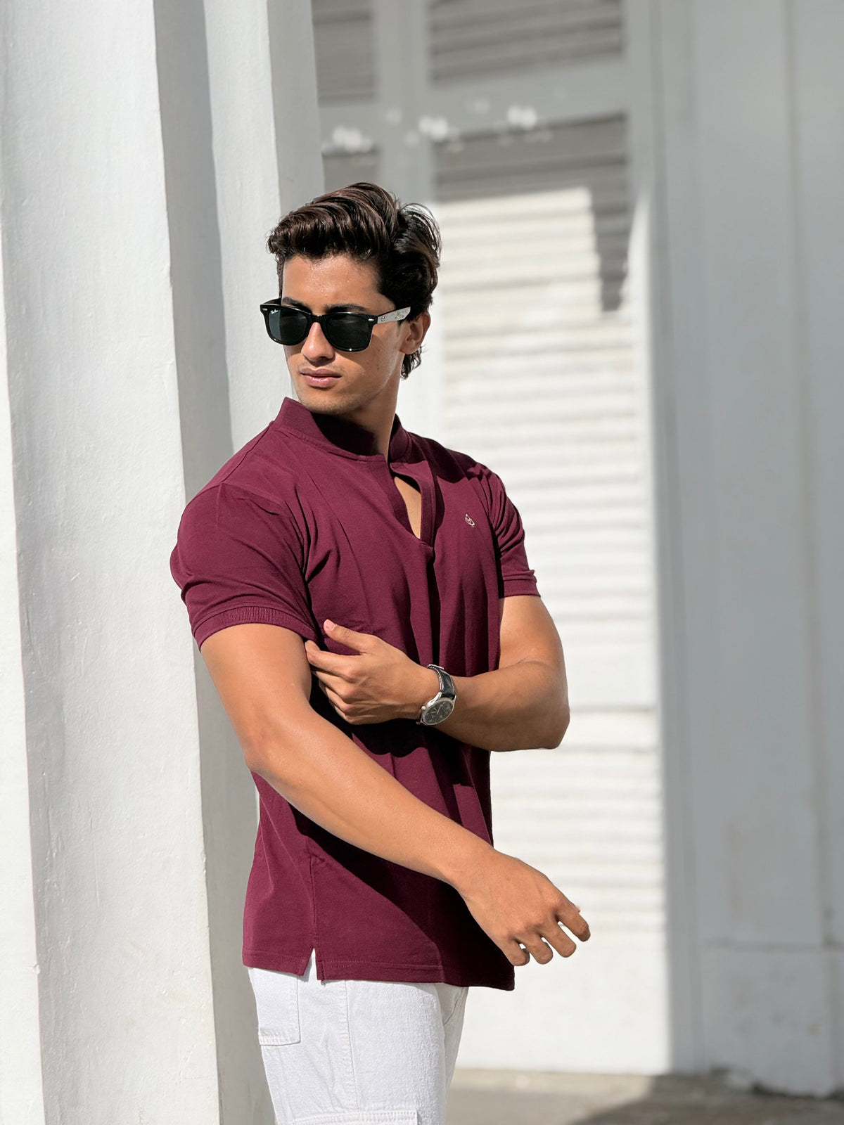 Edge Polo – Classic Burgundy