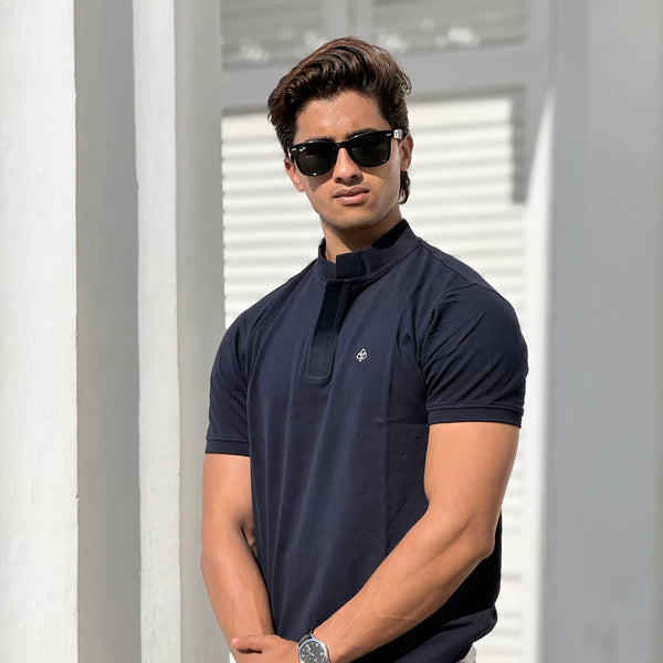 Edge Polo – Navy Blue