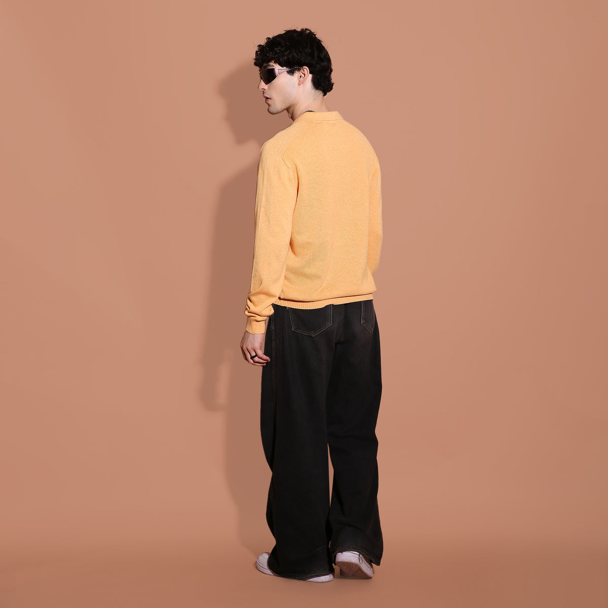 Golden-Hour Men Sweater