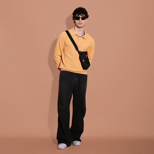 Golden-Hour Men Sweater