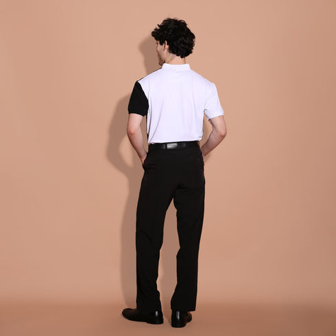 Edge Polo - Monochrome White