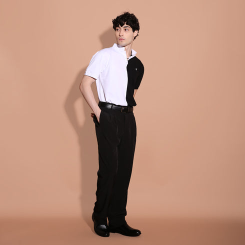 Edge Polo - Monochrome White