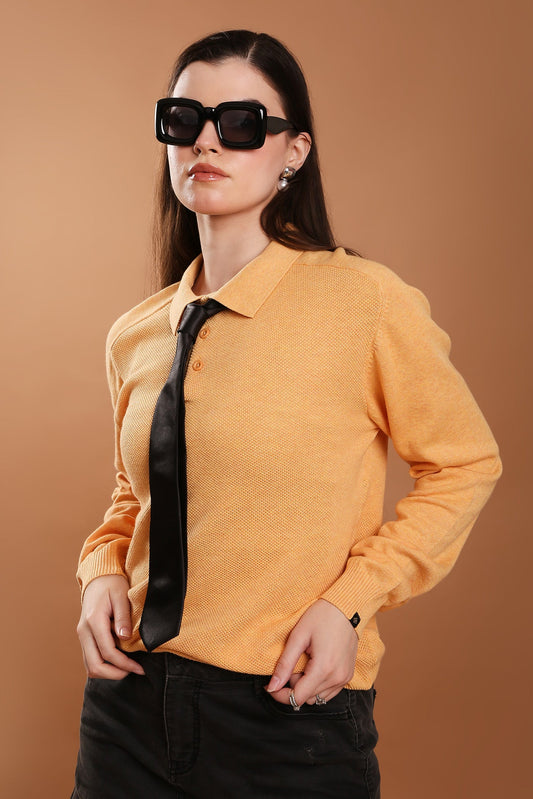 Golden-Hour Women Sweater