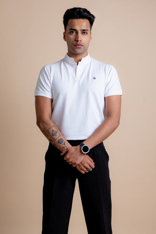 Edge Polo – Classic White