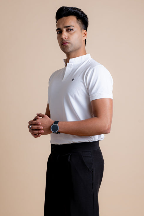 Edge Polo – Classic White