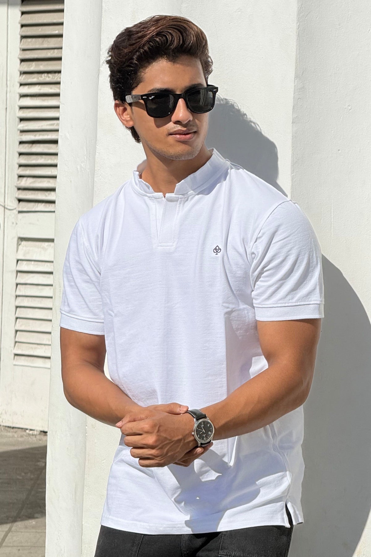 Edge Polo – Classic White