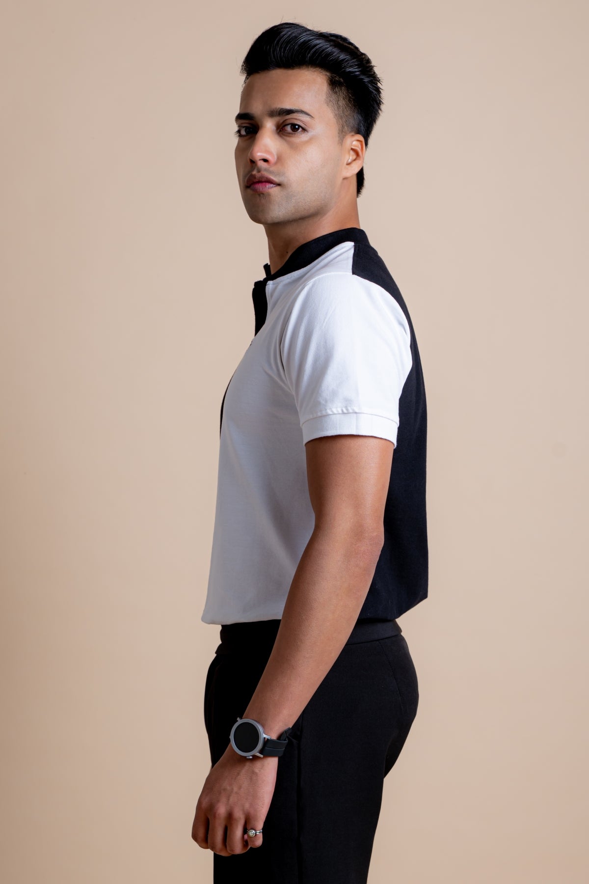 Edge Polo – Monochrome Black