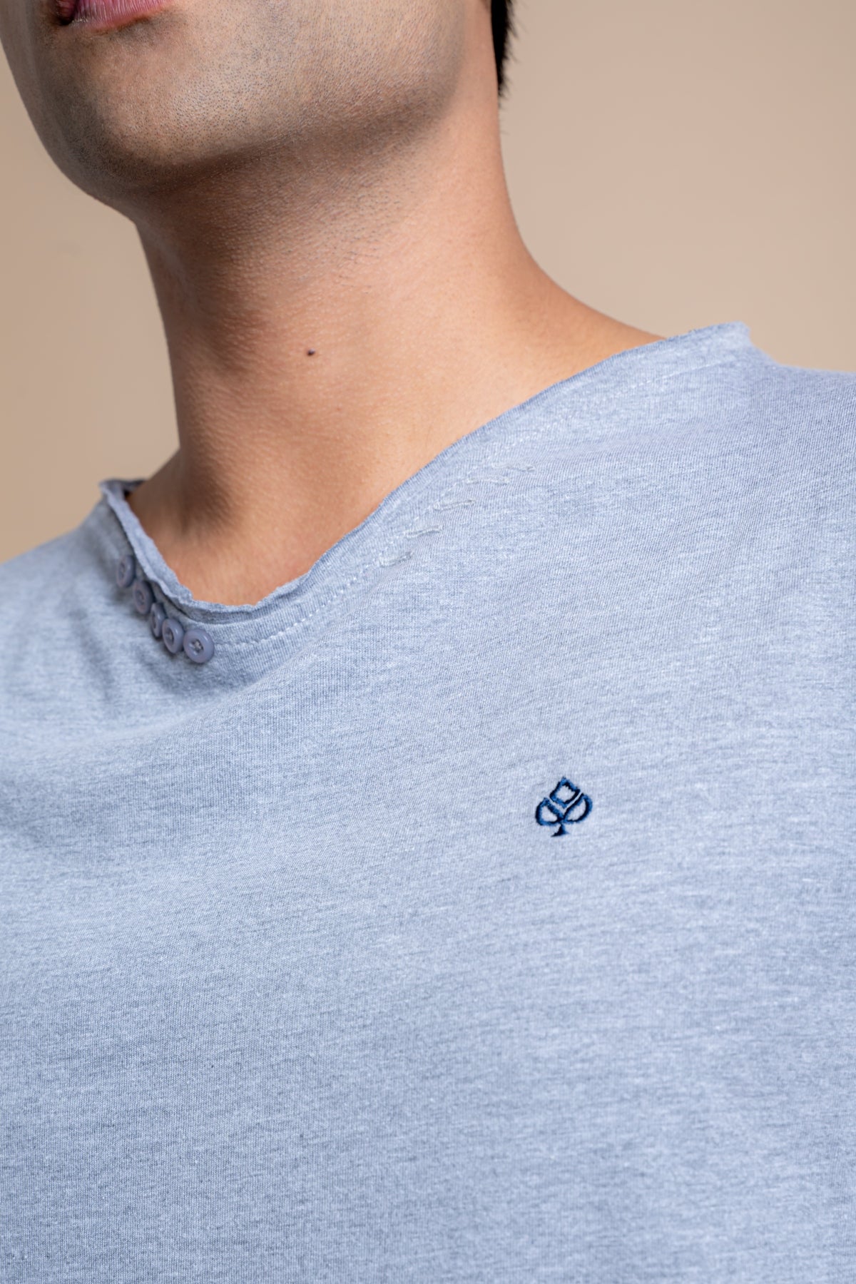 Henley Grey Melange