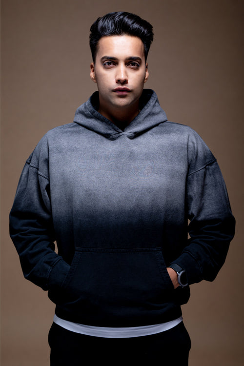 Vintage Wash Hoodie – Cloud Black