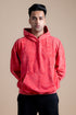 Vintage Wash Hoodie – Ember Red