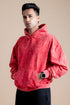 Vintage Wash Hoodie – Ember Red